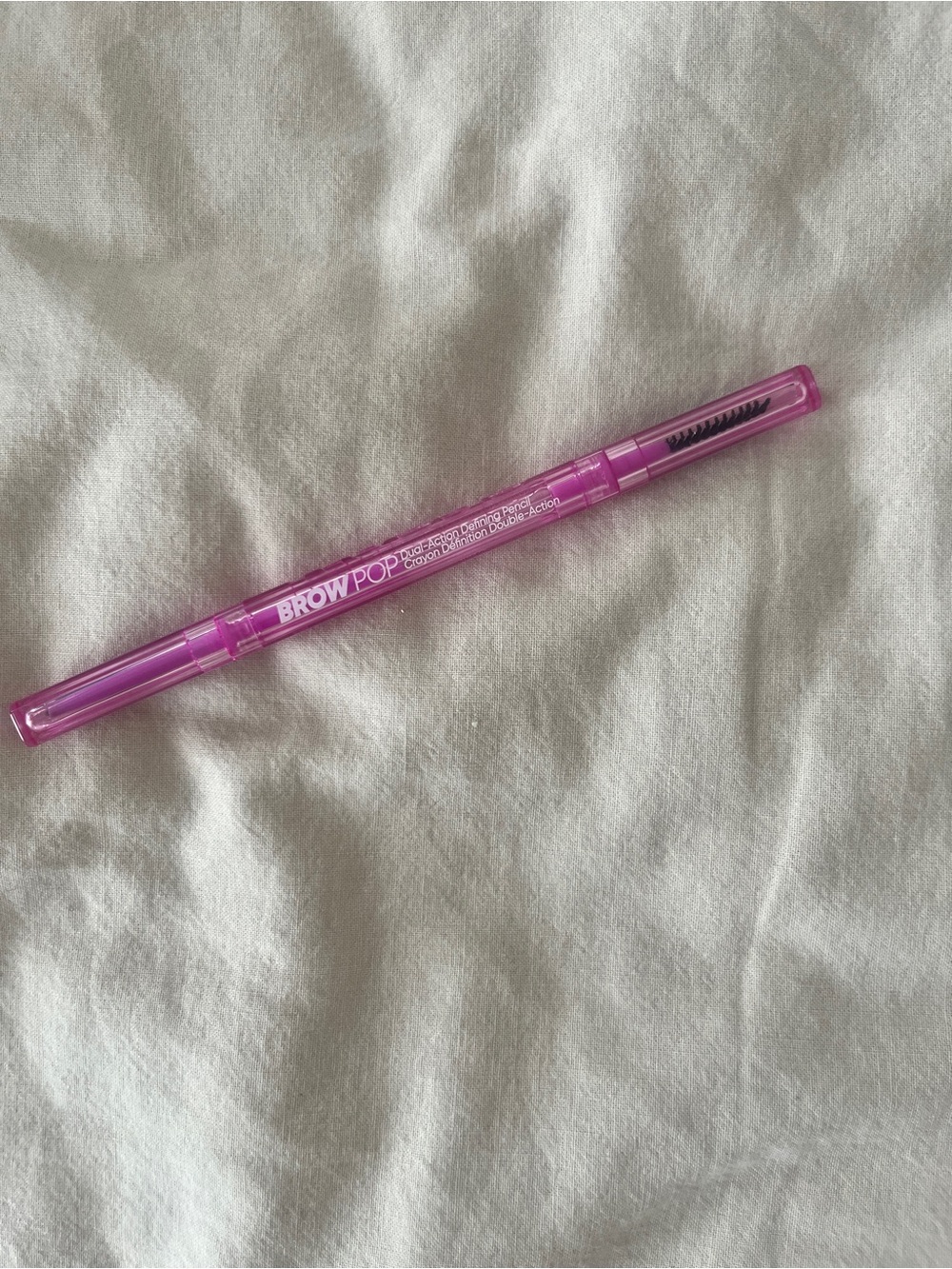 Kosas Brow Pop Dual-Action Filling and Shaping Eyebrow Pencil in “dark brown”